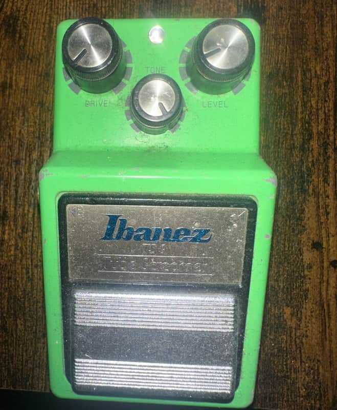 Ibanez TS9 Tube Screamer (Black Label) 1981 - 1982 - Green image 1