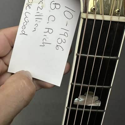B.C. Rich 6-String Acoustic 1976 with case Brazilian rosewood - Natural image 6