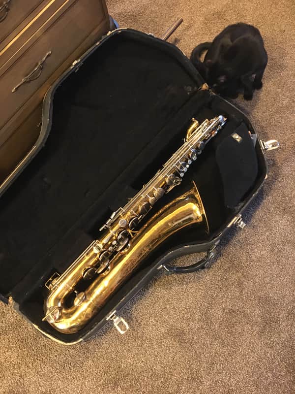 Selmer Bundy Baritone Saxophone - Buescher 400 Stencil image 1