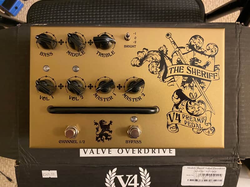Victory Amps V4 The Sheriff Preamp | Reverb