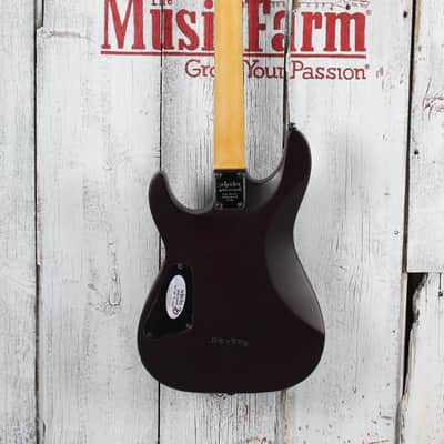 Schecter Omen-6 Solid Body Electric Guitar Walnut Satin Finish image 6