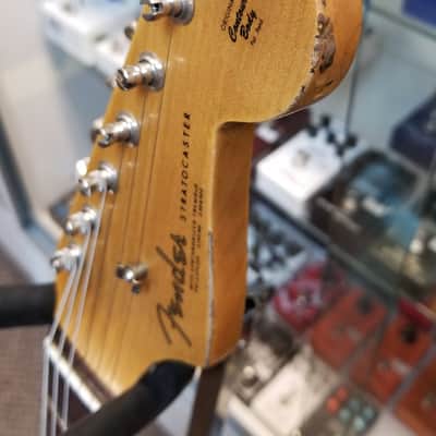 used 2024 Fender Custom Shop Late-1962 Stratocaster Relic in Faded Aged Daphne Blue, Excellent Condition with OHSC & Paperwork! image 20