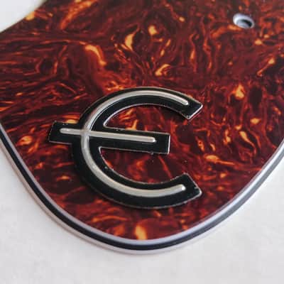 Epiphone Guitar Metal Stylized E Logo / Emblem for Pickguard - Self-adhesive image 4