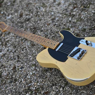 Fender Custom Shop 1954 Telecaster®, Relic - Aged Nocaster Blonde image 5