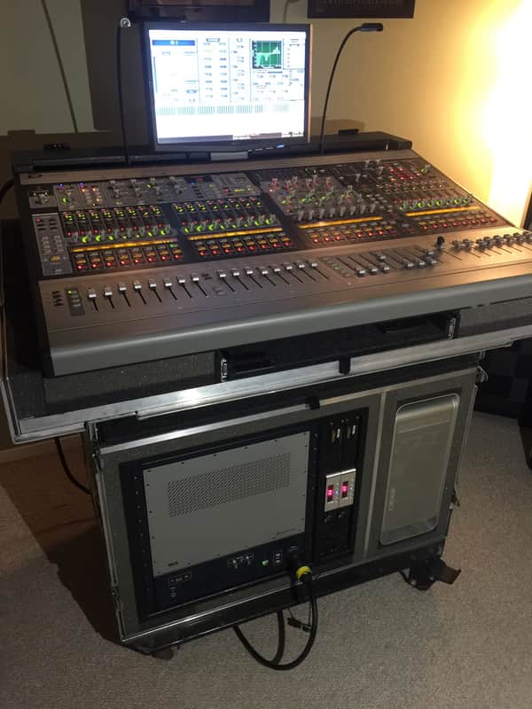 Avid Venue Profile Mix Rack System 48x32 With R&R Touring Cases and Several Spare Parts image 1