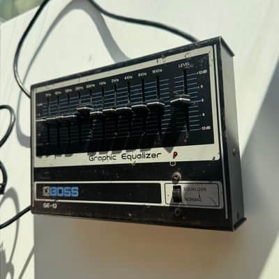 Boss GE-10 Graphic Equalizer 1980s Made In Japan Serial #852555 image 2