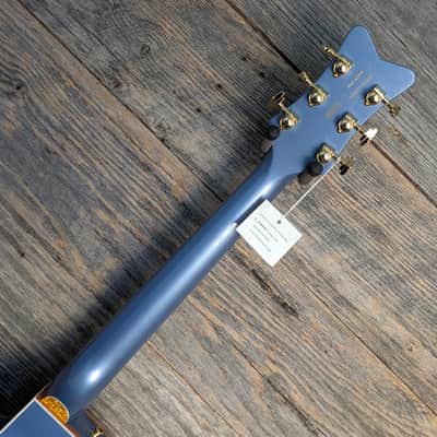 Gretsch Falcon Hollow Body w/String-Thru Bigsby - Cerulean Smoke image 2