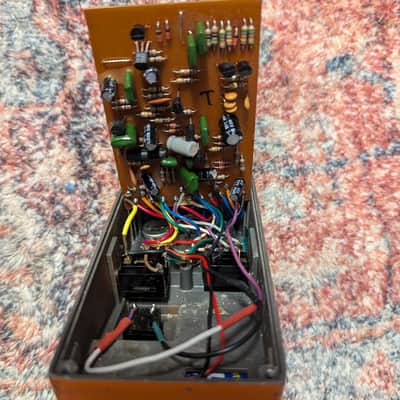1979 Boss DS-1 Distortion (Black Label, Long Dash, Silver Screw) - Orange image 10