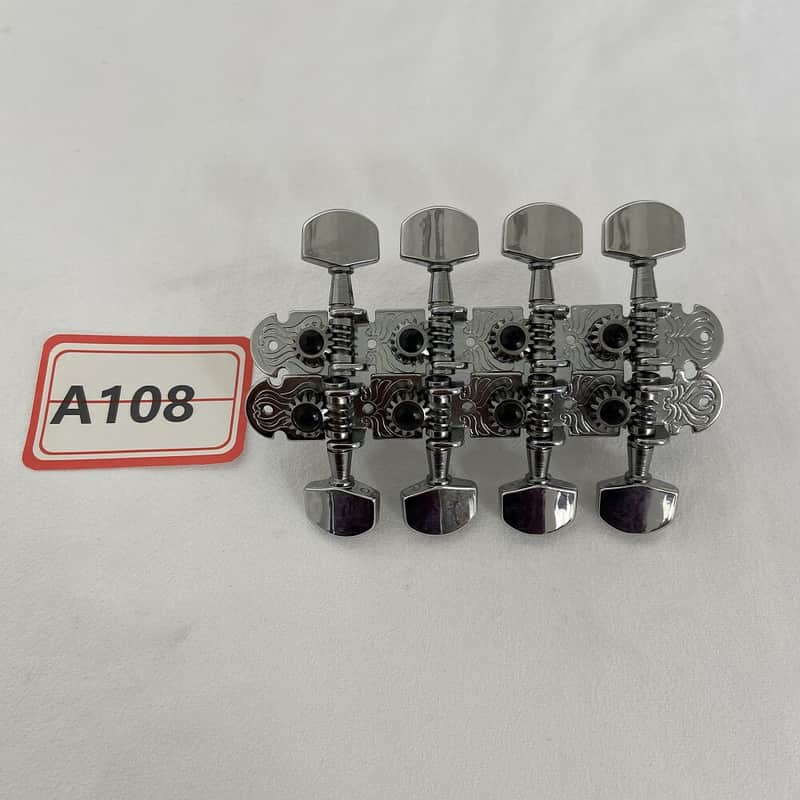 Chrome 8 String Mandolin Tuning Pegs Machine Heads image 1