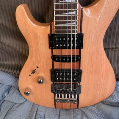 2010 Douglas Hadron 627 Baritone 27" Scale 6lb Shredder Floyd Rose Neck Through Super Thin 1 1/4" Body image 13