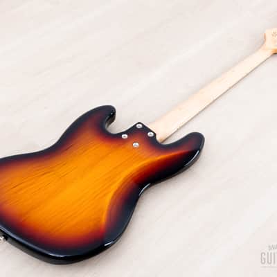 2020 G&L Fullerton Deluxe JB Electric Bass Guitar Sunburst, Mint w/ CoA, Leo Fender image 14