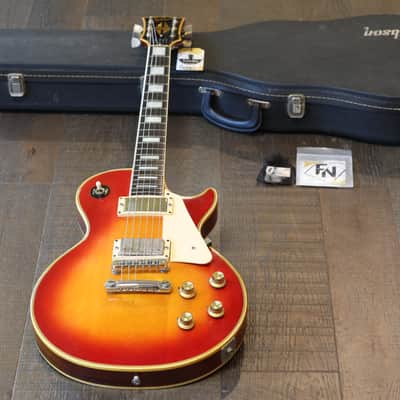 Vintage! 1972 Gibson Les Paul Custom Electric Guitar Cherry Sunburst + OHSC image 1