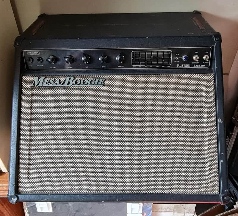 Mesa Boogie Buster Bass 200 combo 2x10 tube bass amp image 1