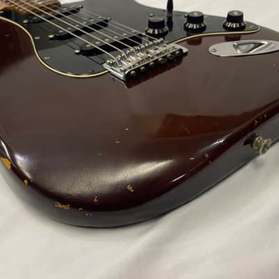 Fender USA Stratocaster Wine Red Ash Body 1978〜1979 Weight: Approximately 3,725 kg image 6