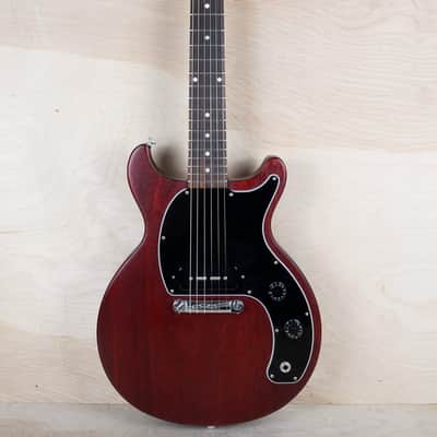 Gibson Les Paul Junior Tribute DC 2019 Worn Cherry w/ Hard Case image 3