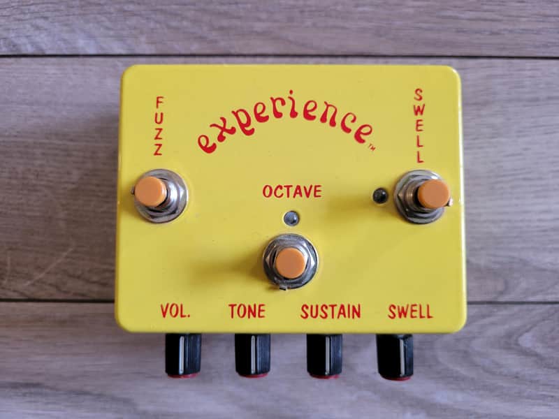 Prescription Electronics Experience Yellow Fuzz Swell Pedal + Manual & Warranty Card image 1