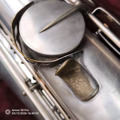 Frank Holton Tenor Saxophone WWI Military Issue (U.S.Q.M.C.) Serial #1092 Serial # 1092 1915 - 1915 image 12