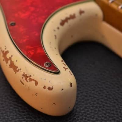 American Fender Stratocaster Relic Vintage White Texas Specials image 7