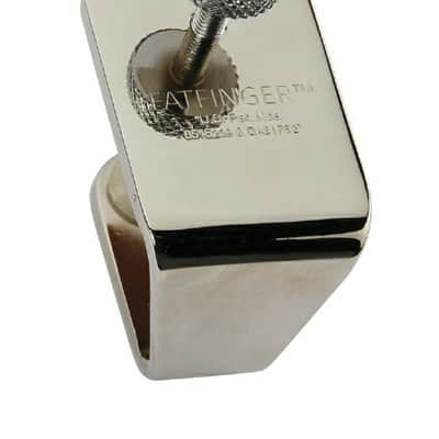 Genuine Fender FatFinger Sustain Enhancer Stainless Steel Guitar Headstock Clamp image 9