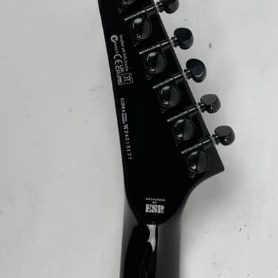 ESP LTD MH-1000 EverTune Electric Guitar Flame Maple Charcoal Burst B-Stock MH1000 MH 1000 - Korea image 13