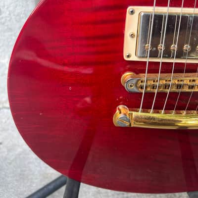 Gibson Les Paul Standard Double Cut Plus (24-fret) 2006 - Trans Red image 6