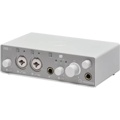 Steinberg IXO22 2 x 2 USB 2.0 Audio Interface with Two Mic Preamps - White image 3