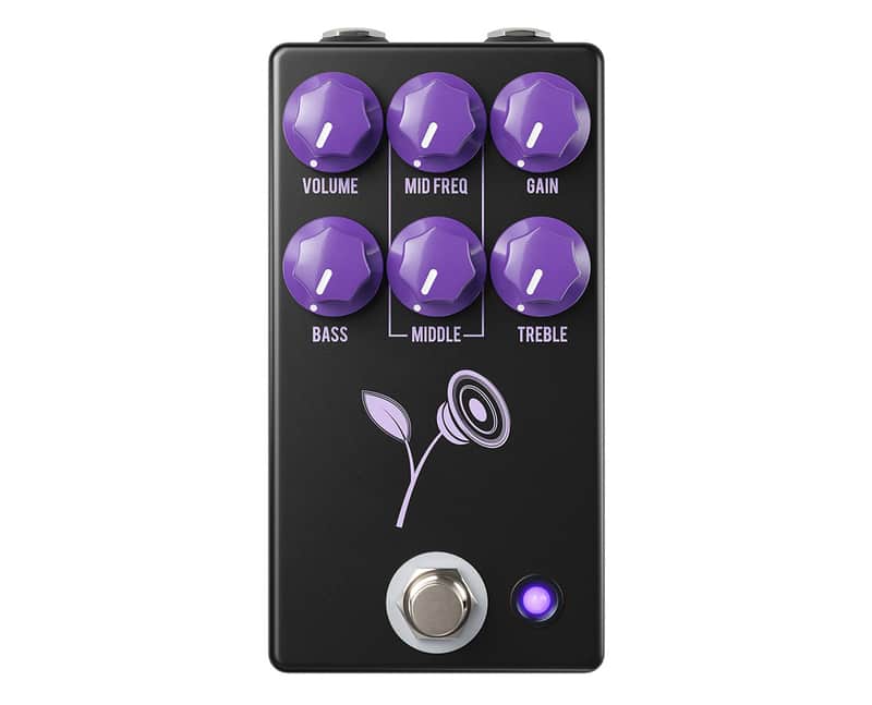 JHS Violet Lari Basilio Signature Distortion Pedal - Black - Open Box image 1