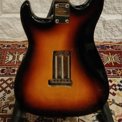 El Degas Stratocaster Sunburst w/ period DiMarzios 1971-76 Hoshino Gakki Japan image 6