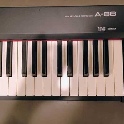 Roland A-88 MIDI Keyboard Controller 2012 - 2019 - Black image 6