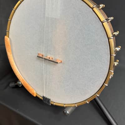 OME Alpha Open Back 5-String Banjo Natural Satin Finish w/ Gig Bag image 4