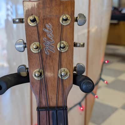 1999 Mele 6-String Ukulele - All Solid Koa Body / Ebony Details w/ Hardshell Case image 7