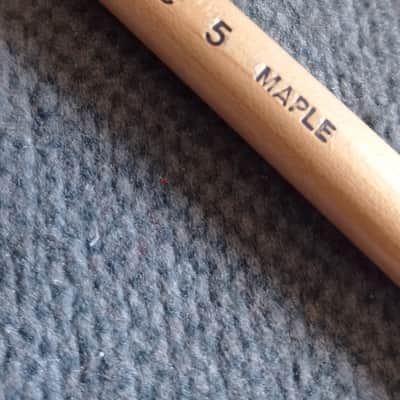 Ultra-Rare Vintage Paiste 5 Maple Drum Stick (Single) — 1980s Collectible image 2