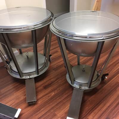 *Price Drop! Rogers  Accusonic Timpani - Set of 4 -  Super Nice! - Professionally Refurbished image 8