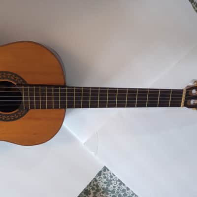 Mystery History Guitar Old guitar2 1940-1955 - Natural image 4