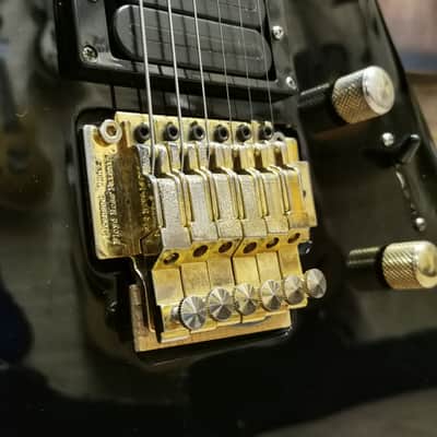 Samick YV-162 HSS '90s MIK - Gloss Black image 7