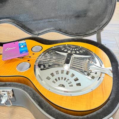 Epiphone Dobro Hound Dog Deluxe Roundneck 2009 - Present - Vintage Brown image 9