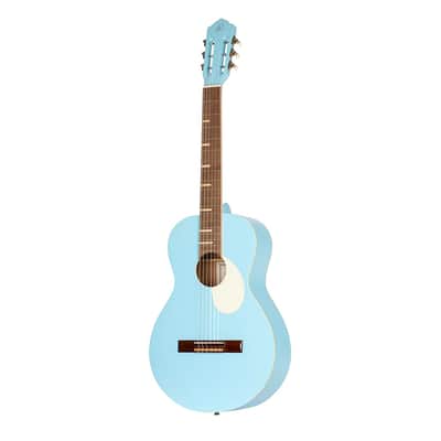Ortega Gaucho Series Nylon String Parlor Guitar w/ Bag image 3