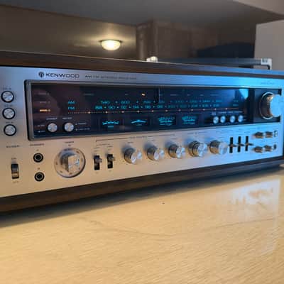 Kenwood Model Eleven AM FM Stereo Receiver Fresh Pro Service Near Mint Champagne image 6