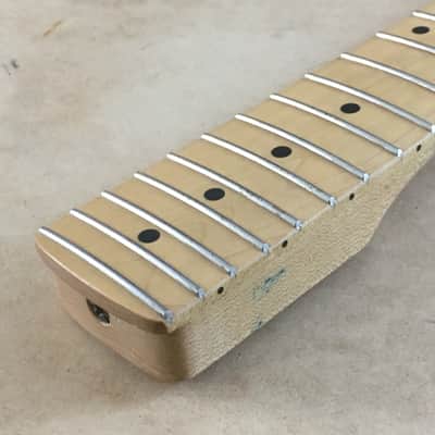 LEFTY Custom Vintage Fender Lic. Strat Neck Satin Nitro Lacquer Reverse Relic Bone Nut Loaded Stratocaster image 17