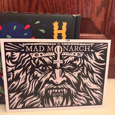 KHDK Electronics MAD MONARCH, GARY HOLT SIGNATURE PEDAL 2023 - Emerald jewel-tone metallic blue image 7