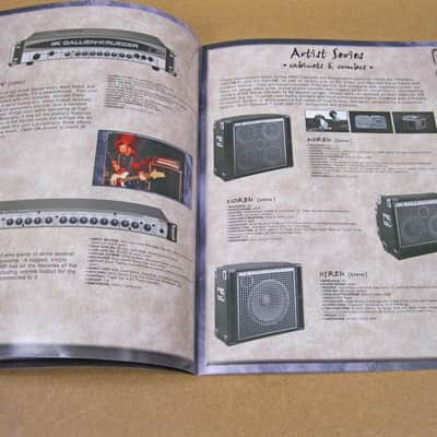 Gallien-Krueger Amplifiers Catalog 2003 image 2