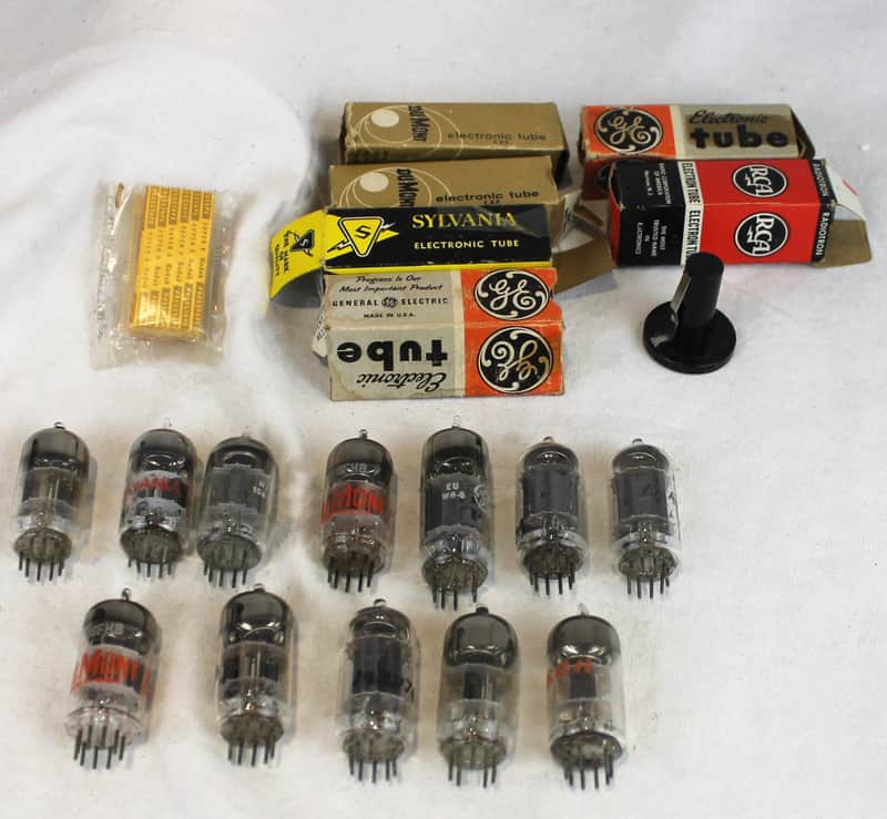 Lot of Vintage Amplifier Tubes - DuMont, Sylvania, Electronic Tube, RCA image 1