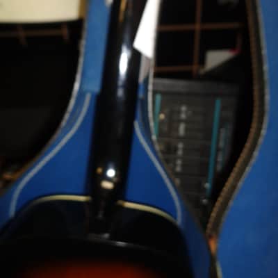 vintage Harmony Stella H+-6130 acoustic guitar with chipboard case image 8