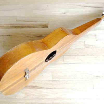 1920's Weissenborn Style 1 Vintage Hawaiian Acoustic Lapsteel Slide Guitar Koa image 10
