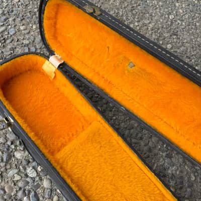1960s Gibson SG Case - Black Tolex Marigold Lining Standard Junior Special image 4