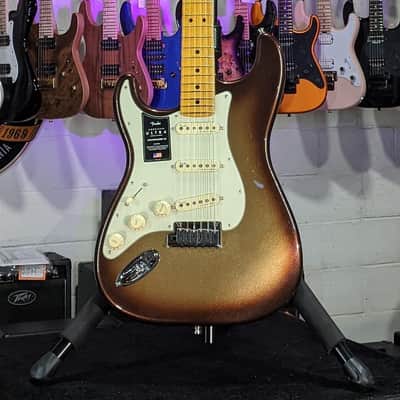 Fender American Ultra Stratocaster Left-handed - Mocha Burst Maple Fingerboard! 920 FREE PLEK! image 3