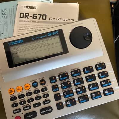 Boss DR-670 Dr. Rhythm 2000s - Silver