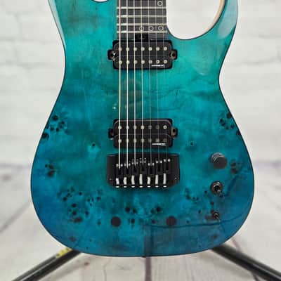 Schecter Keith Merrow KM-7 MkIII 7 String Electric Guitar Lagoon Fade image 2