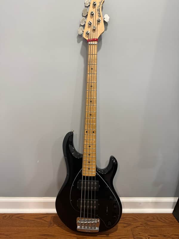 Ernie Ball Music Man StingRay 5 HH Black 2015 image 1