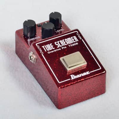 Ibanez TS808 Tube Screamer 40th Anniversary 2019 - Ruby Red Sparkle image 4